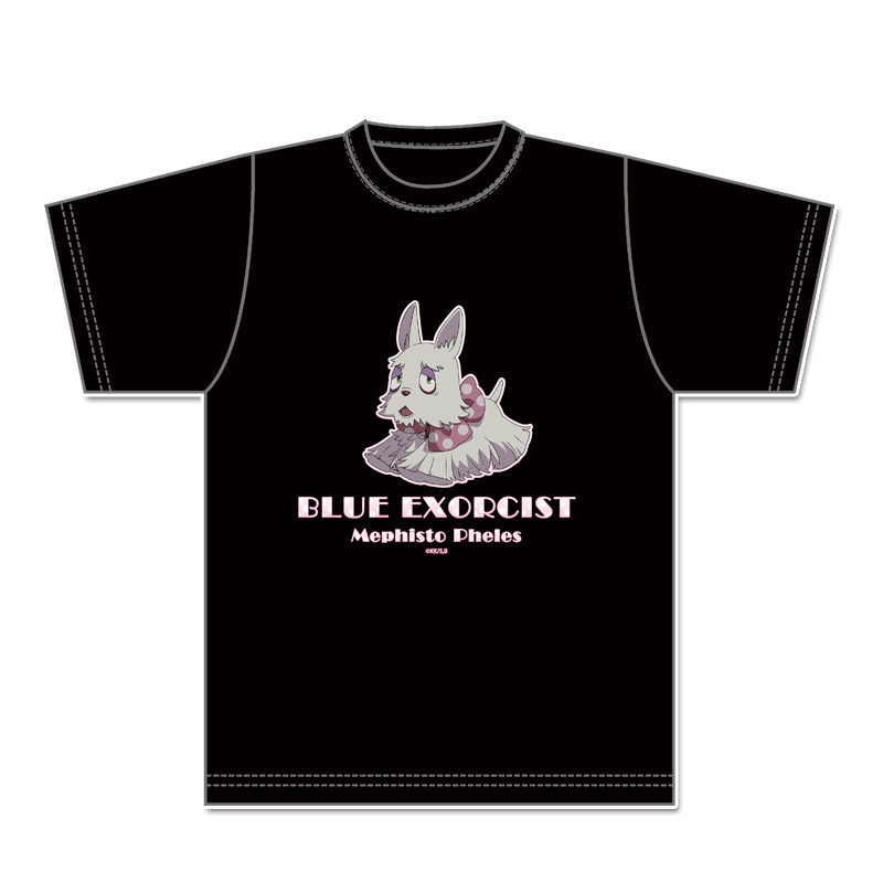 青の祓魔師 雪ノ果篇_ぷちちょこグラフィックTシャツ【メフィスト・フェレス(犬)】