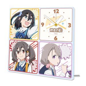 mono_アクリル置時計