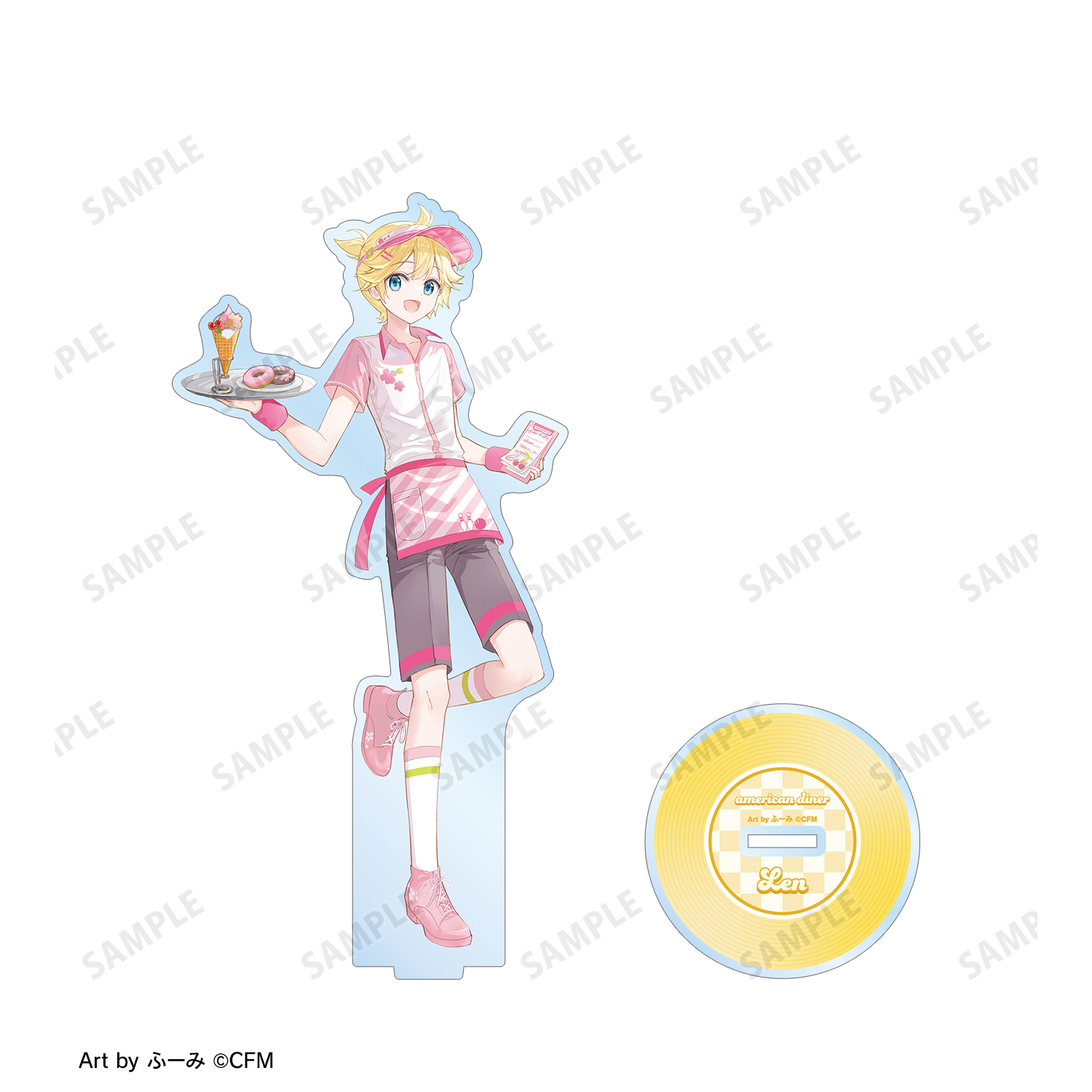 【激レア】BIGアクリルスタンド 初音ミク さくらしおり ミルキー 不二家 グッズ-スタンドポップ】桜ミク 描き下ろし 桜ミク 桜パーティー