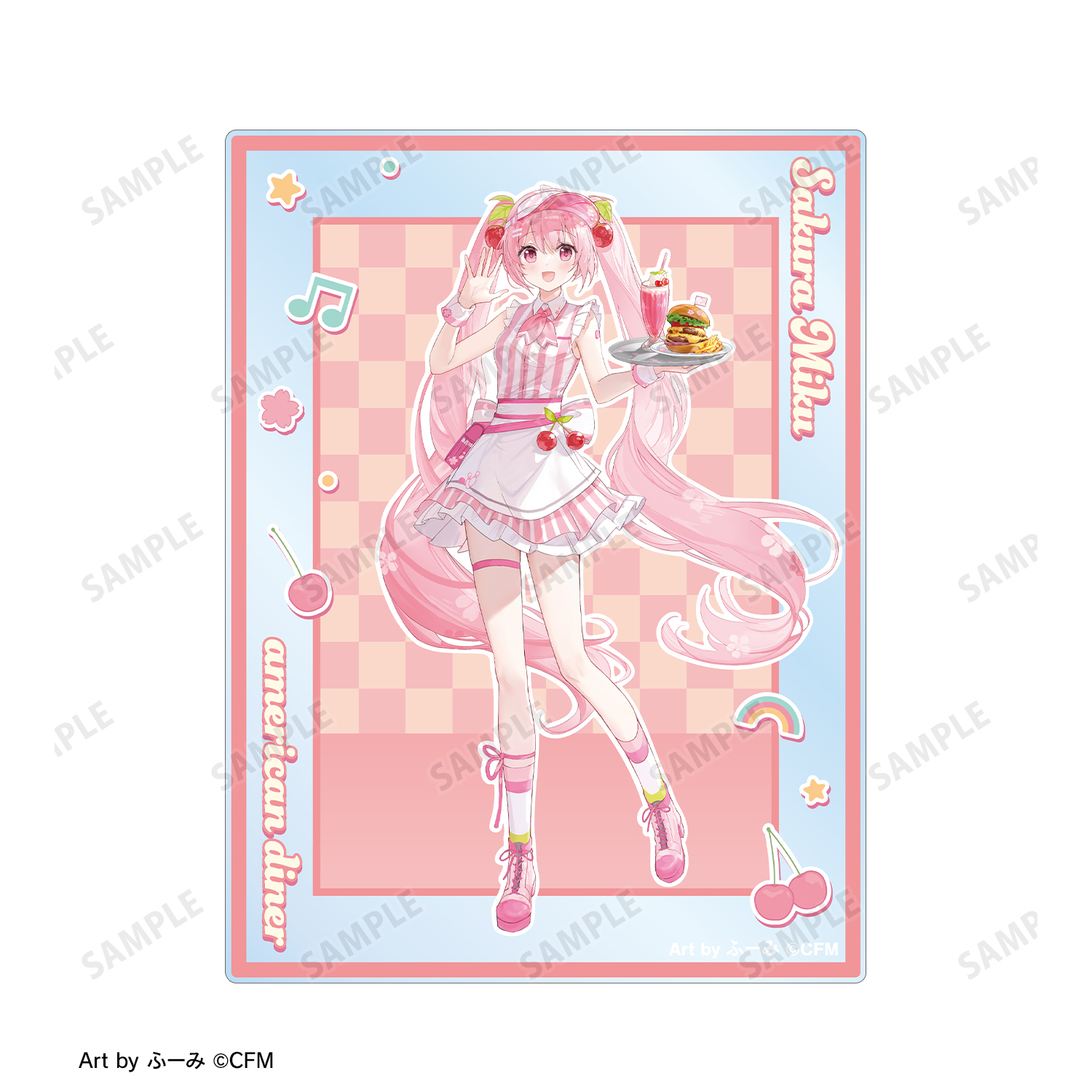 桜ミク 特大ポスター【非売品】 2025年桜ミク特別号」【スポーツ報知】特大ポスター付 2部