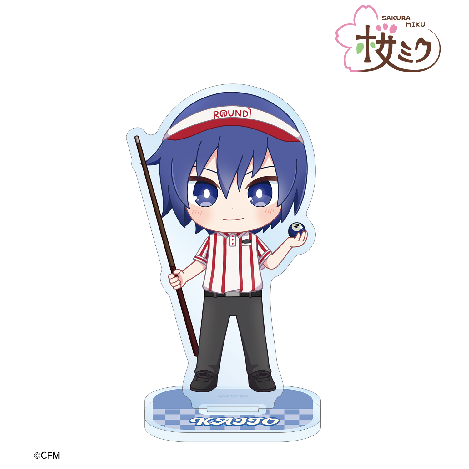 桜ミク_KAITO ちびキャラ アクリルスタンド