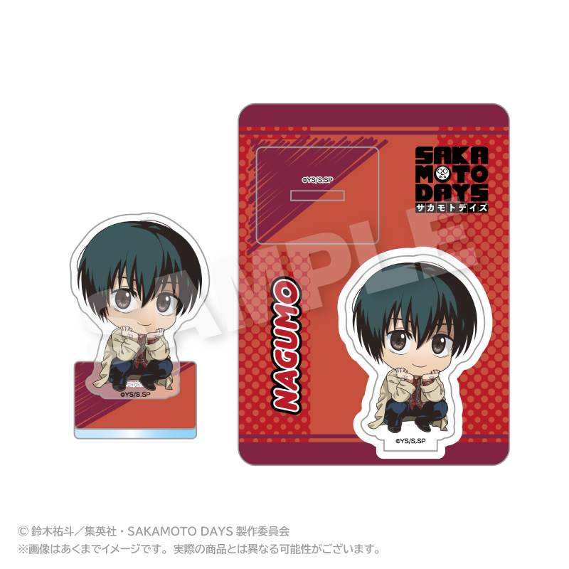 SAKAMOTO DAYS_ミニキャラアクリルマスコット しゃがみこみver
