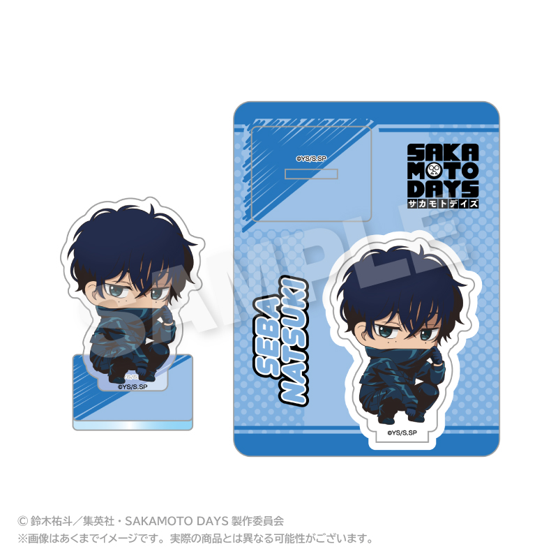 サカモトデイズ　しゃがみこみ　勢羽夏生　缶バッジ サカモトデイズ しゃがみこみ 勢羽夏生 缶バッジ SAKAMOTO DAYS