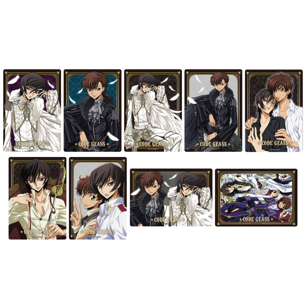 コードギアス 反逆のルルーシュ_トレーディングビッグクリアカード（ミスティックフェザー）ブラインドパック（BOX／9個入り）