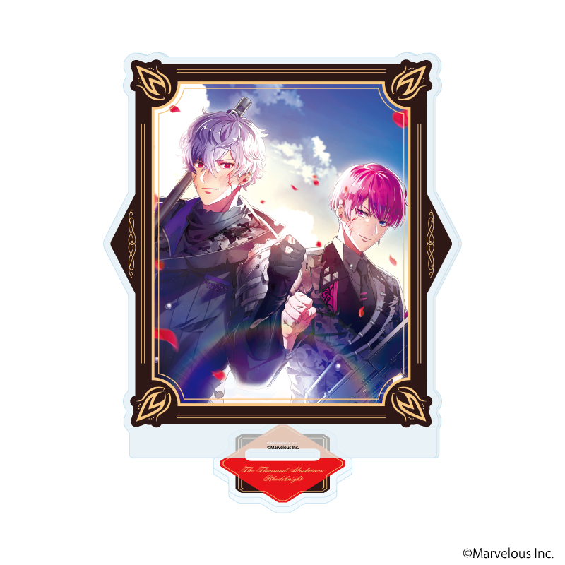 千銃士:Rhodoknight_アクリルスタンド 211/マークス&ライク・ツー(公式イラスト)