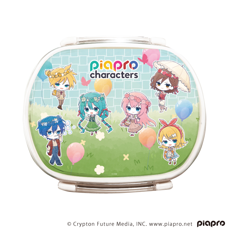ピアプロキャラクターズ_キャラランチボックス 02/集合デザイン ピクニックver.(グラフアートイラスト)