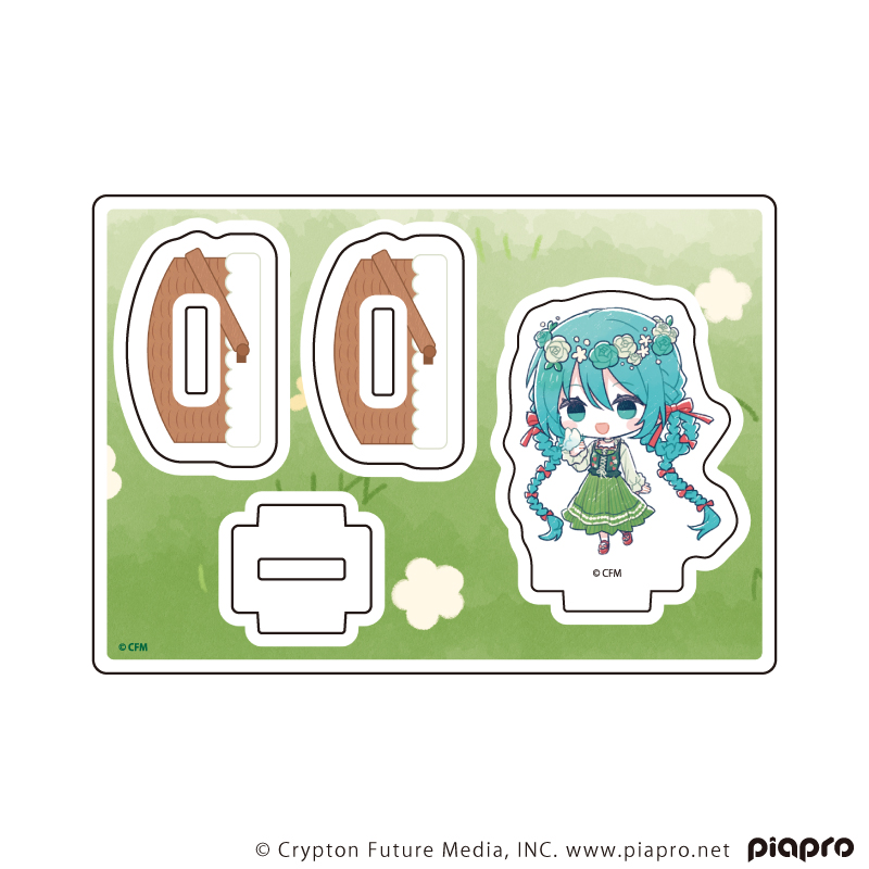 ピアプロキャラクターズ_ゆらゆらアクリルスタンド 07/初音ミク ピクニックver.(グラフアートイラスト)