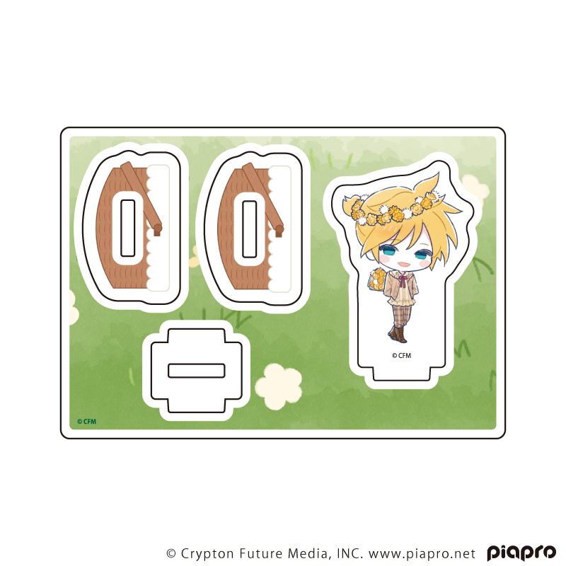 ピアプロキャラクターズ_ゆらゆらアクリルスタンド 09/鏡音レン ピクニックver.(グラフアートイラスト)