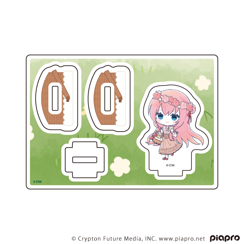 ピアプロキャラクターズ_ゆらゆらアクリルスタンド 10/巡音ルカ ピクニックver.(グラフアートイラスト)