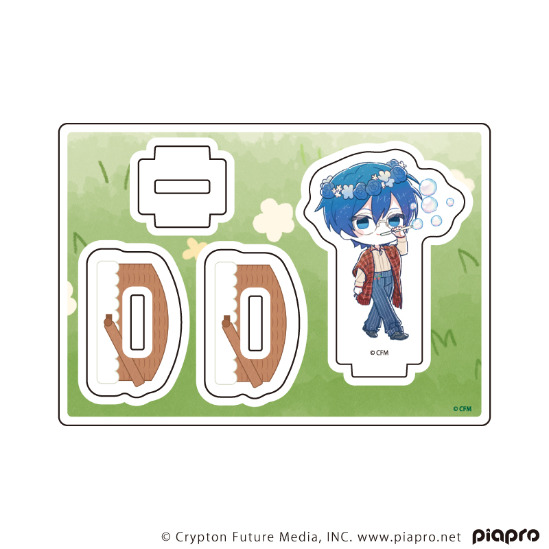 ピアプロキャラクターズ_ゆらゆらアクリルスタンド 12/KAITO ピクニックver.(グラフアートイラスト)