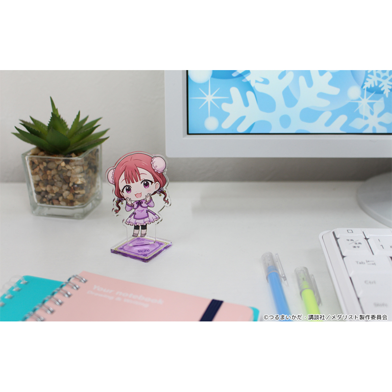 メダリスト_ぷちちょこアクリルスタンド【鹿本 すず】チャイナ