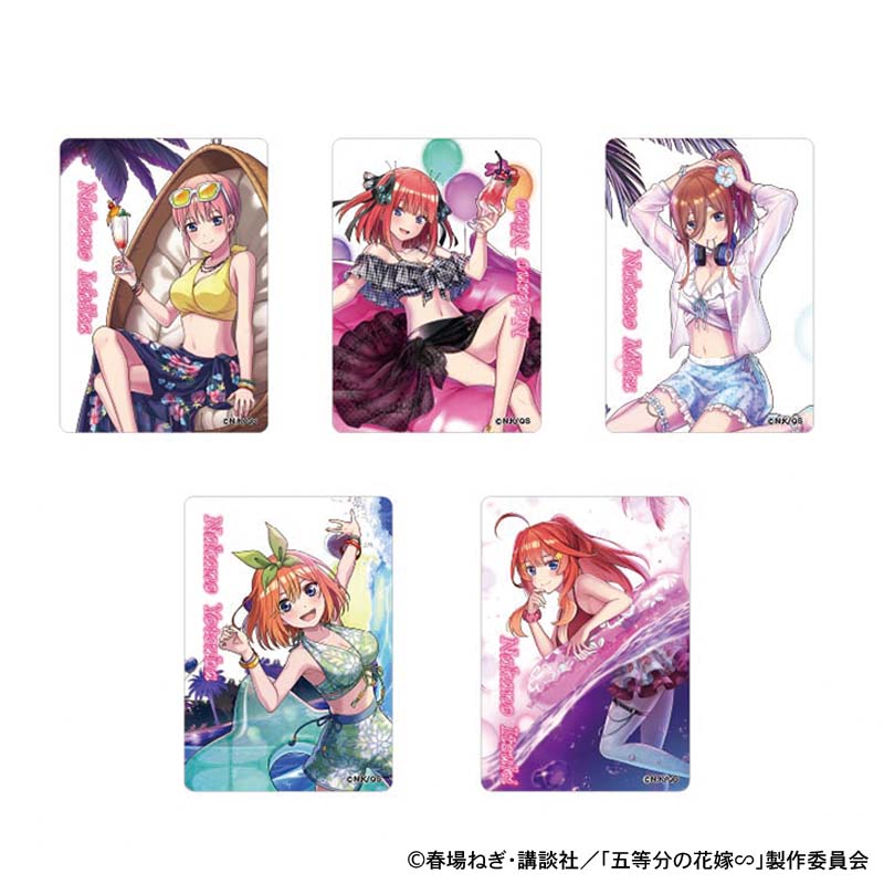 五等分の花嫁 トレーディングカード クリスマスイブの海 PR+ グッズ-カード】五等分の花嫁＊ トレーディングアクリルカード