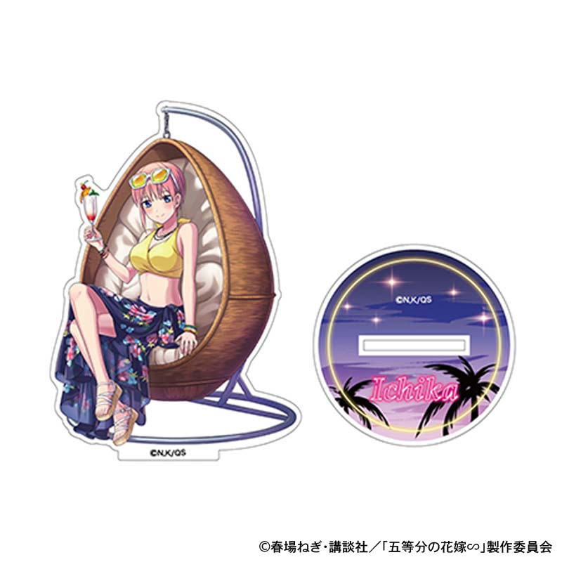 五等分の花嫁_ナイトプール　アクリルスタンド　中野一花