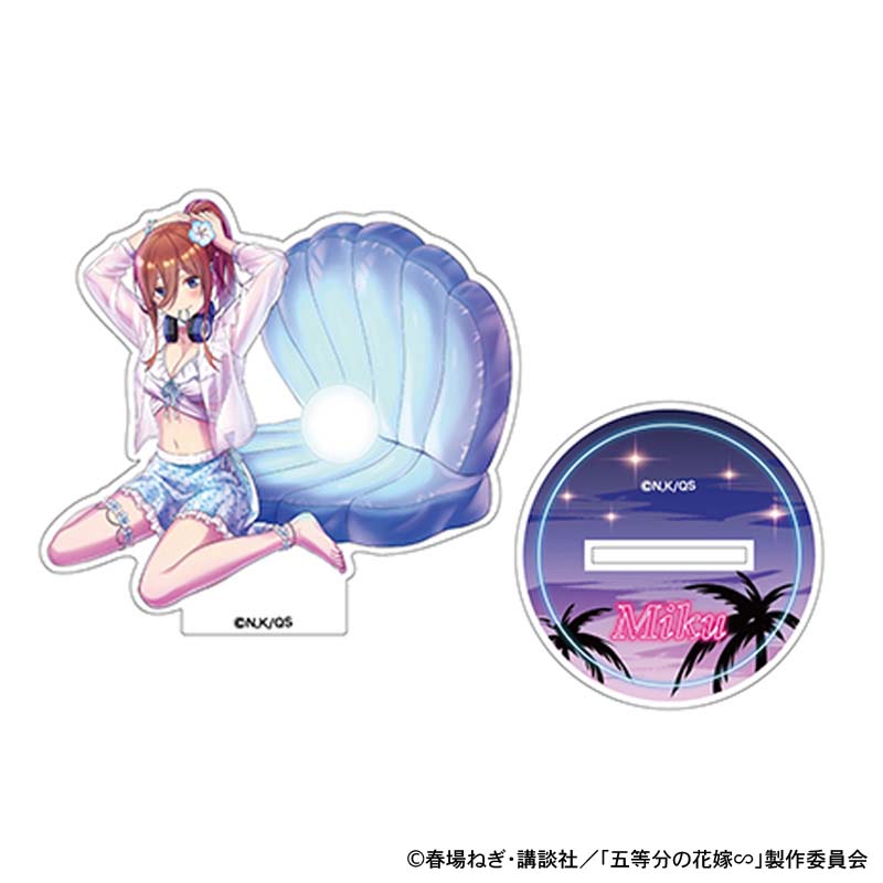 五等分の花嫁_ナイトプール　アクリルスタンド　中野三玖