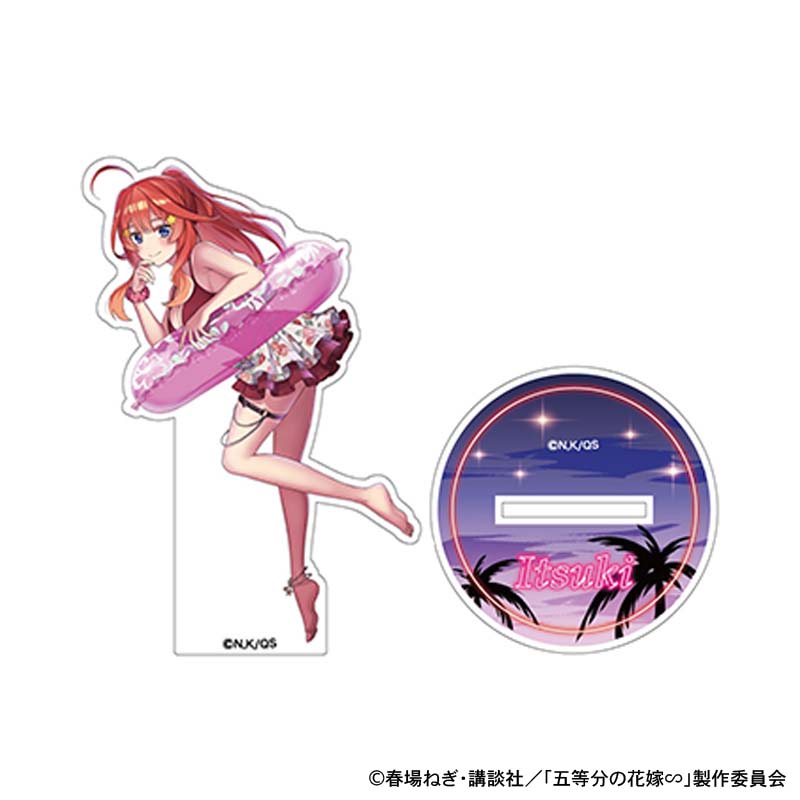 五等分の花嫁_ナイトプール　アクリルスタンド　中野五月
