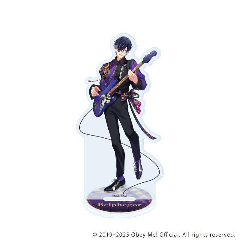 Obey Me! Nightbringer_アクリルスタンド120/ベルフェゴール バンドver.(描き下ろしイラスト)