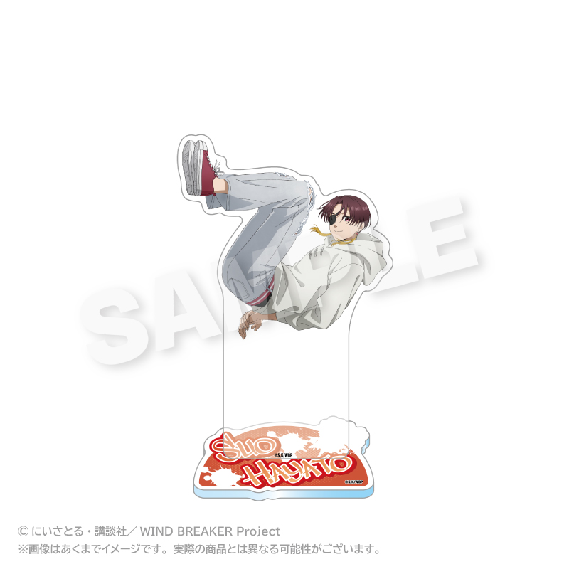 WIND BREAKER ビッグアクスタ 4種 32-MA0705-06C WIND BREAKER ビッグアクリルスタンド A 集合 - マイルストン