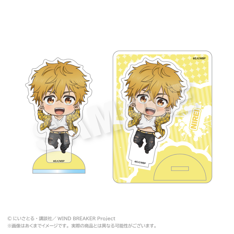 WIND BREAKER_ミニキャラアクリルマスコット アクロバットver. 楡井 秋彦