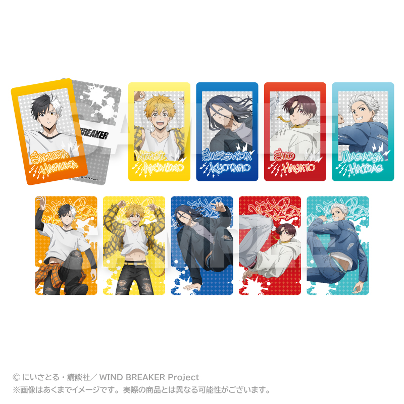 WIND BREAKER_トレーディングホログラムカード アクロバットver.【BOX／10個入り】