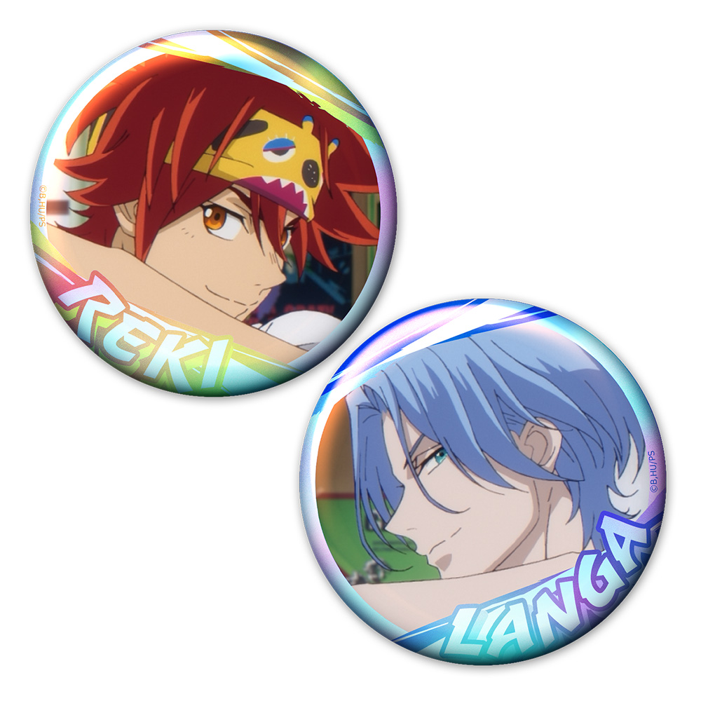 SK∞ エスケーエイト_オーロラ缶バッジ2個セット 暦＆ランガ vol.2