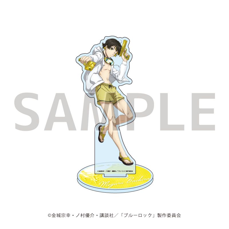 ブルーロック_ホログラムアクリルスタンド02/水着ver. 蜂楽 廻(描き