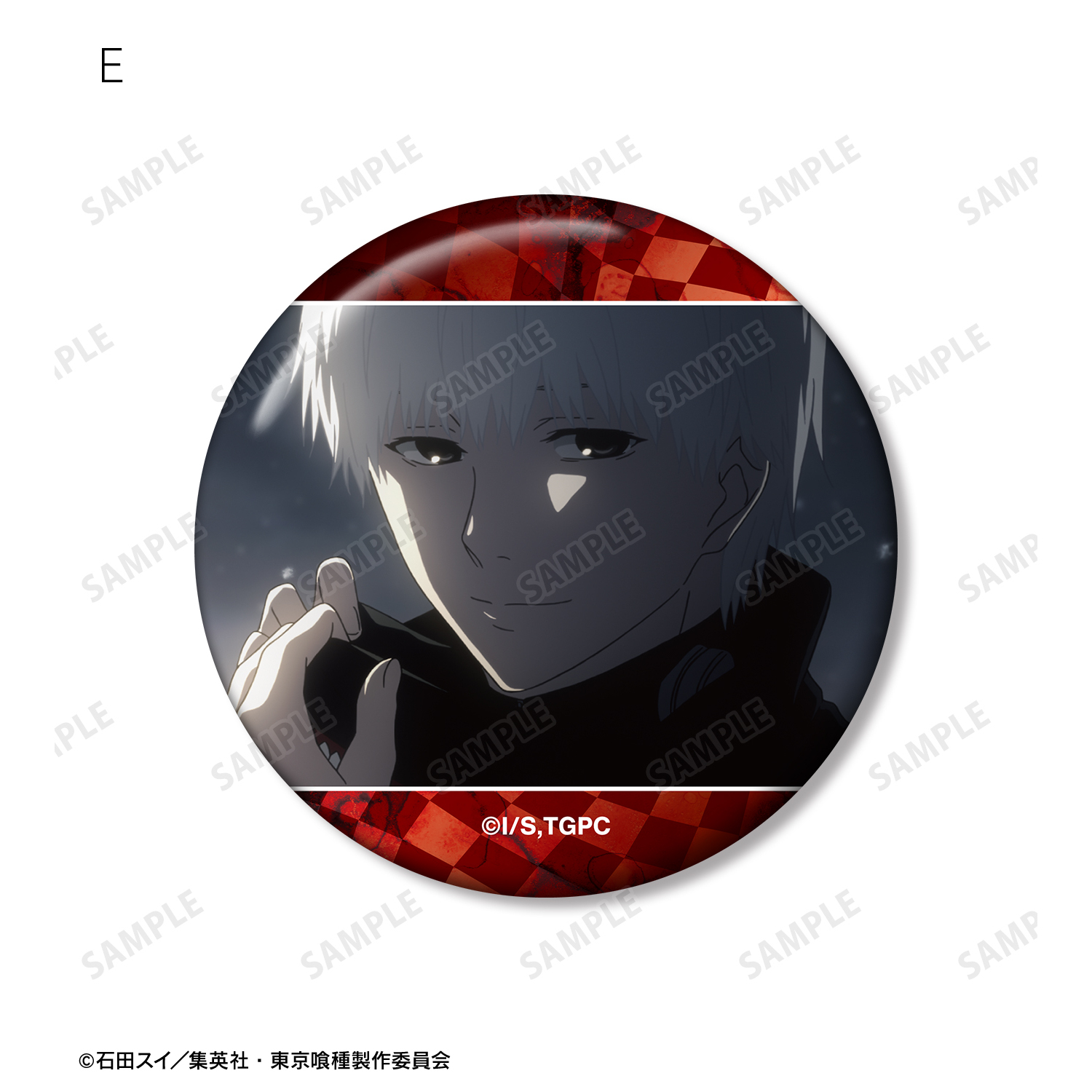 東京喰種トーキョーグール_金木 研 場面写缶バッジ5個セット