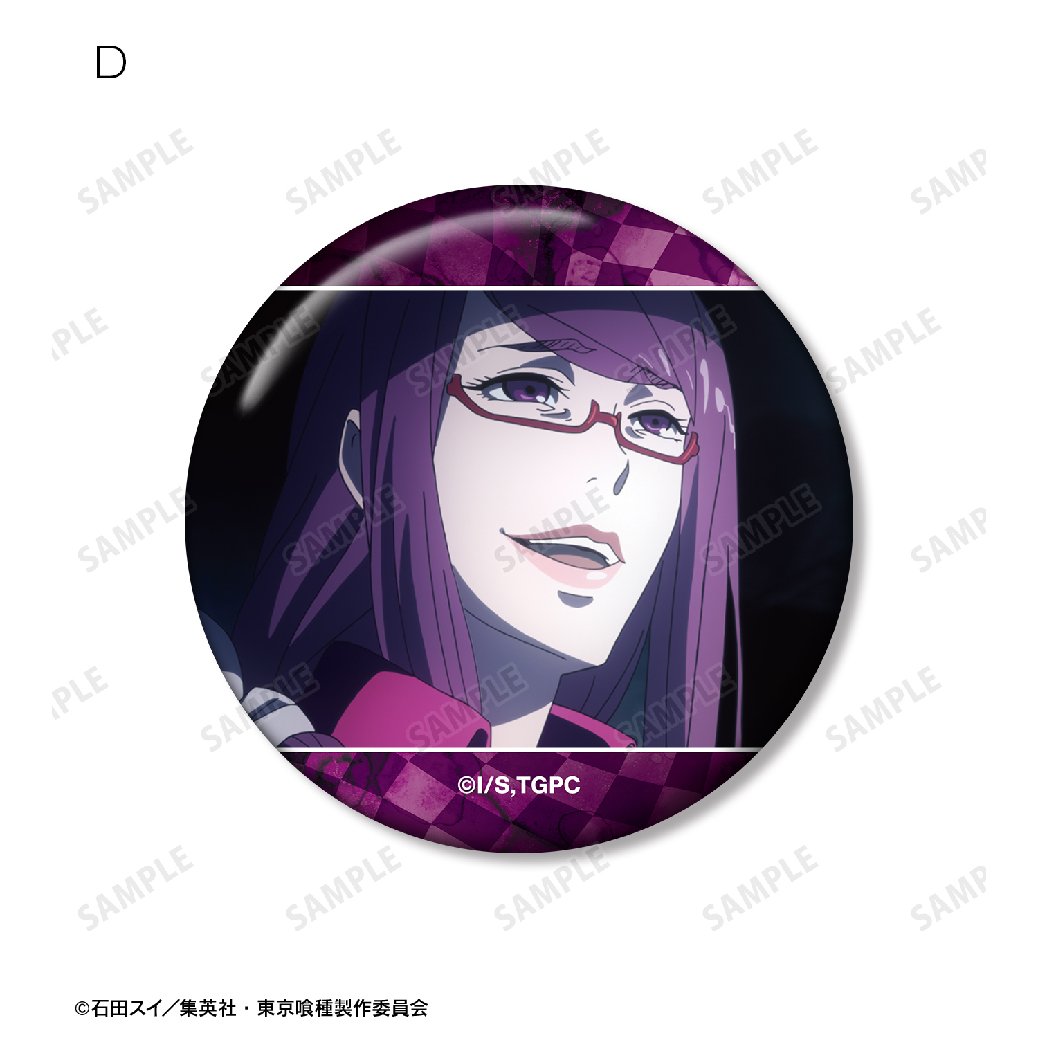 東京喰種トーキョーグール_神代利世 場面写缶バッジ5個セット