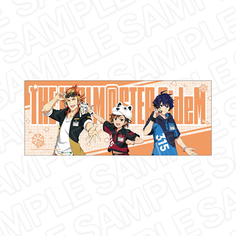 アイドルマスター SideM_フェイスタオル C 遊園地 ver.