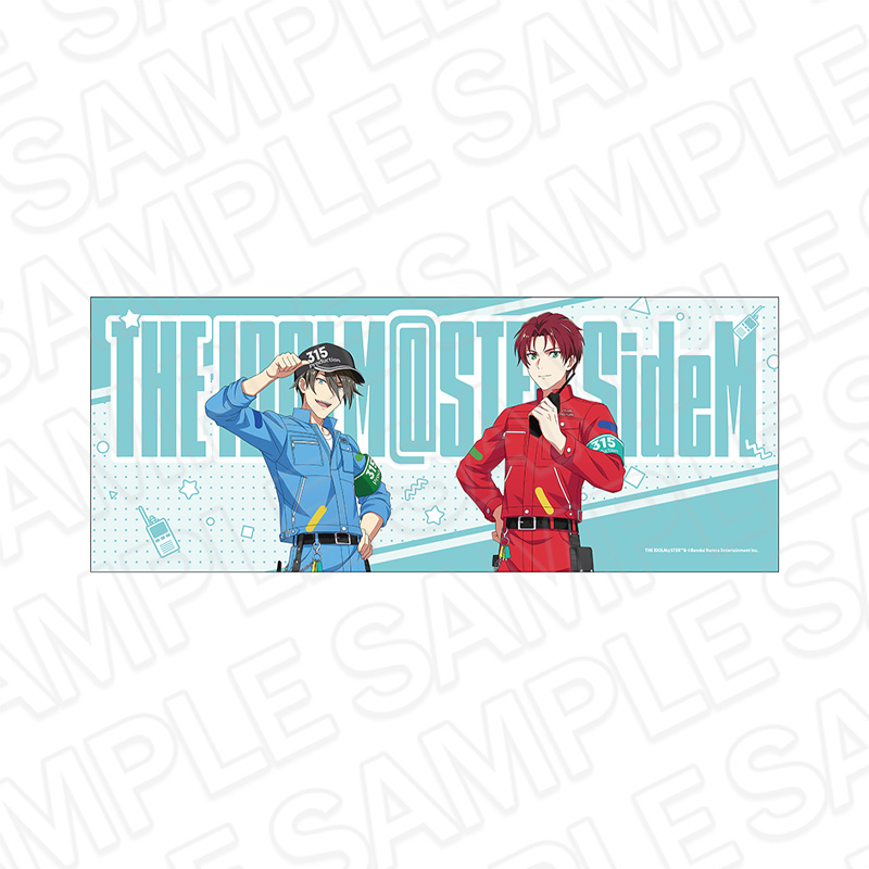 アイドルマスター SideM_フェイスタオル D 遊園地 ver.