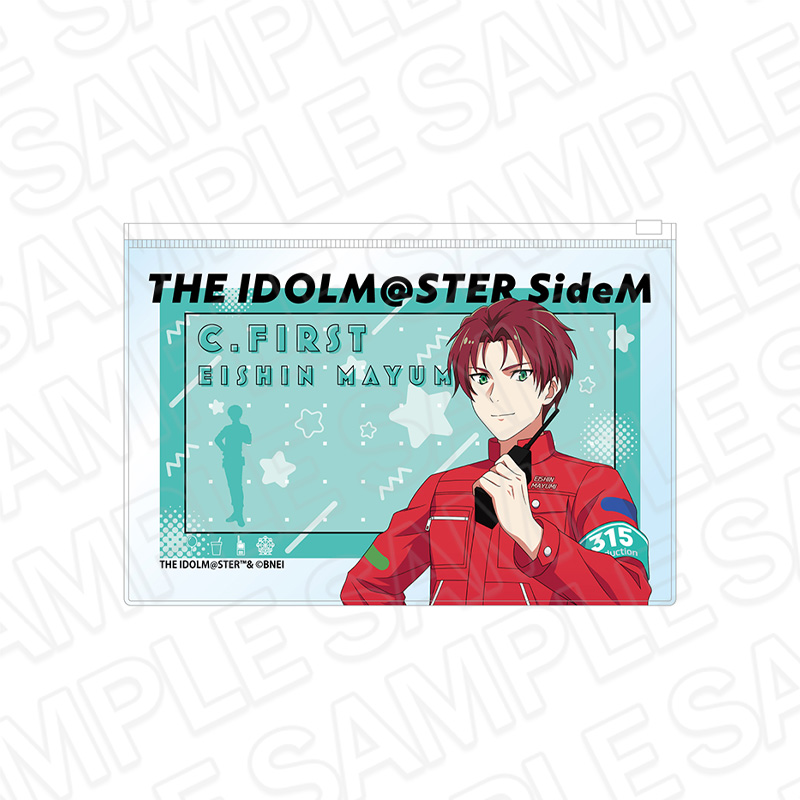 アイドルマスター SideM_クリアポーチ 眉見鋭心 遊園地 ver.