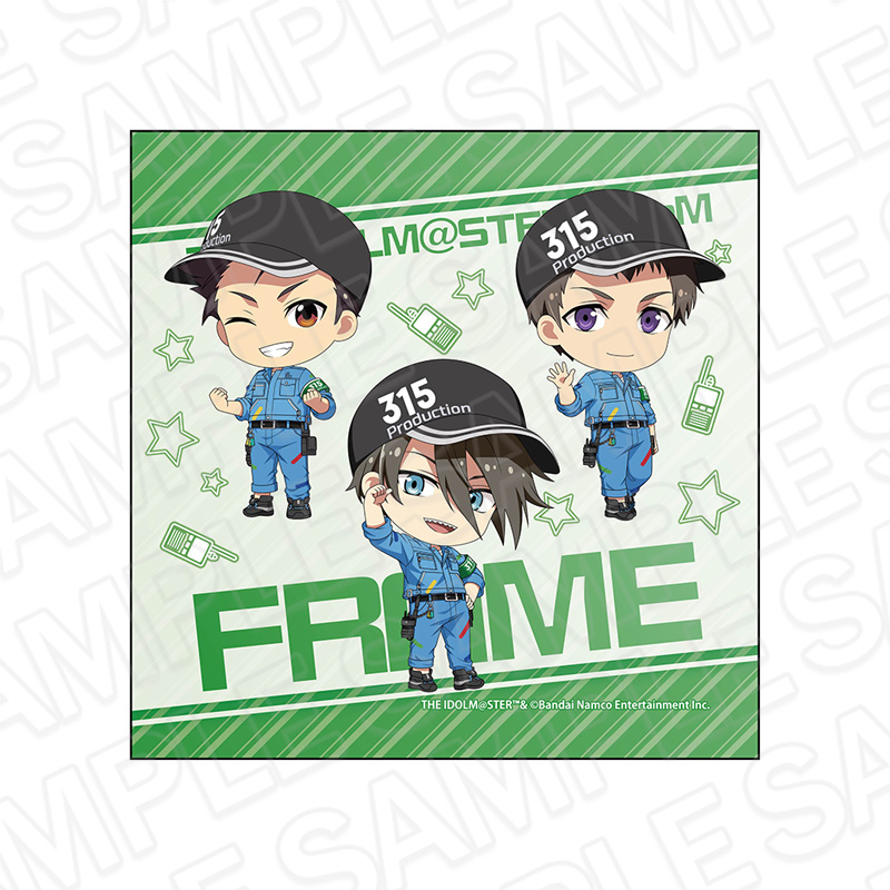 アイドルマスター SideM_マイクロファイバー FRAME 遊園地 ミニキャラ ver.