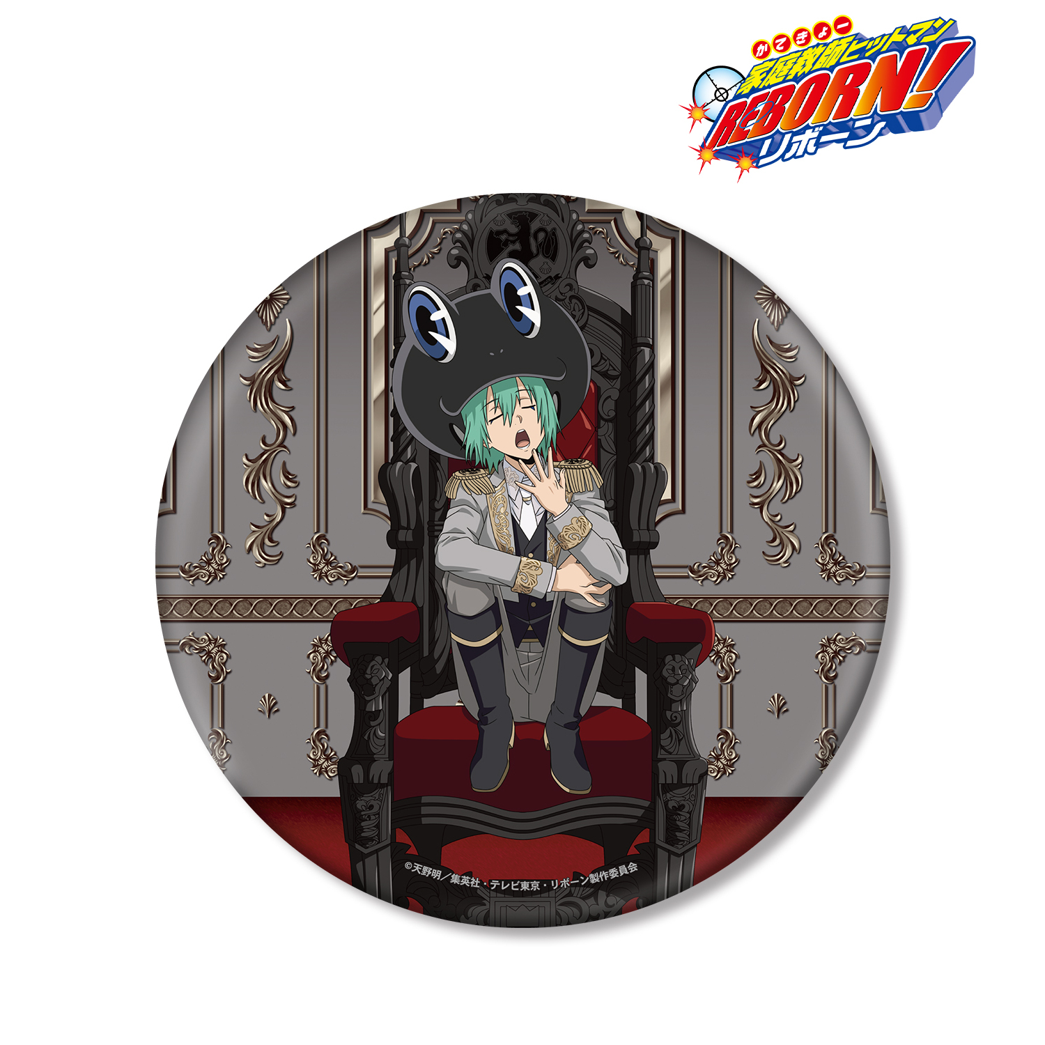限定お買い得商品 リボーン 家庭教師ヒットマンREBORN 缶バッジ フラン ベルフェゴール ピンズ・ピンバッジ・缶バッジ