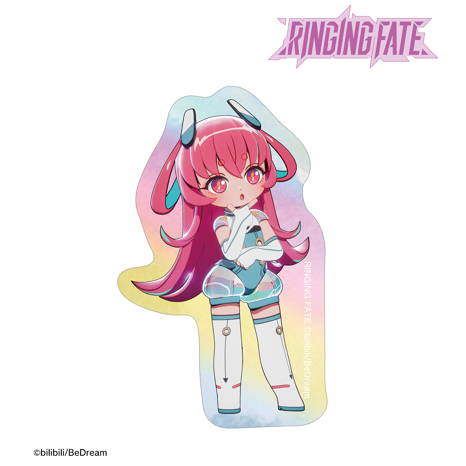 RINGING FATE_要 オーロラステッカー ver.A