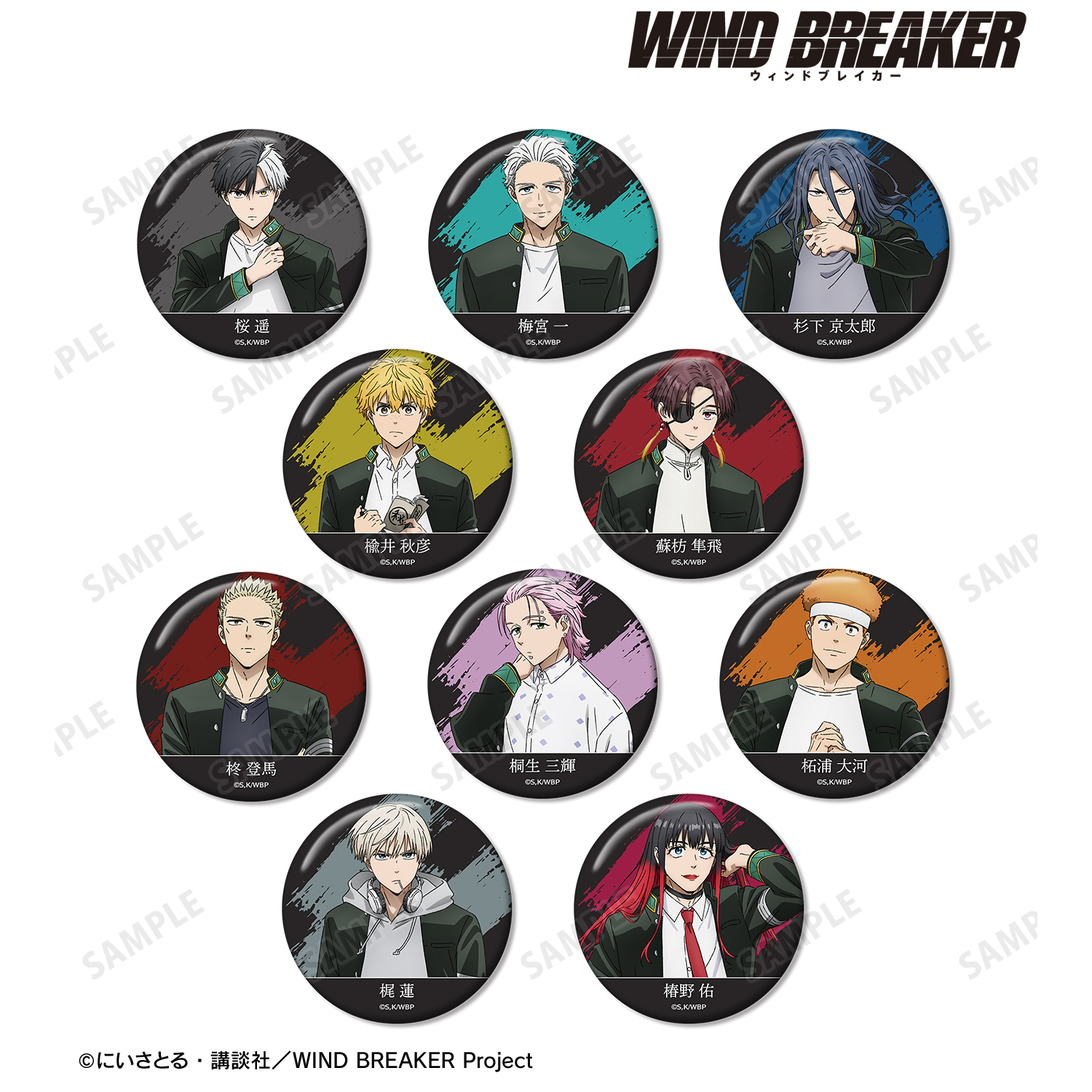 予約商品6月下旬発送】WIND BREAKER 【BOX】トレーディング缶