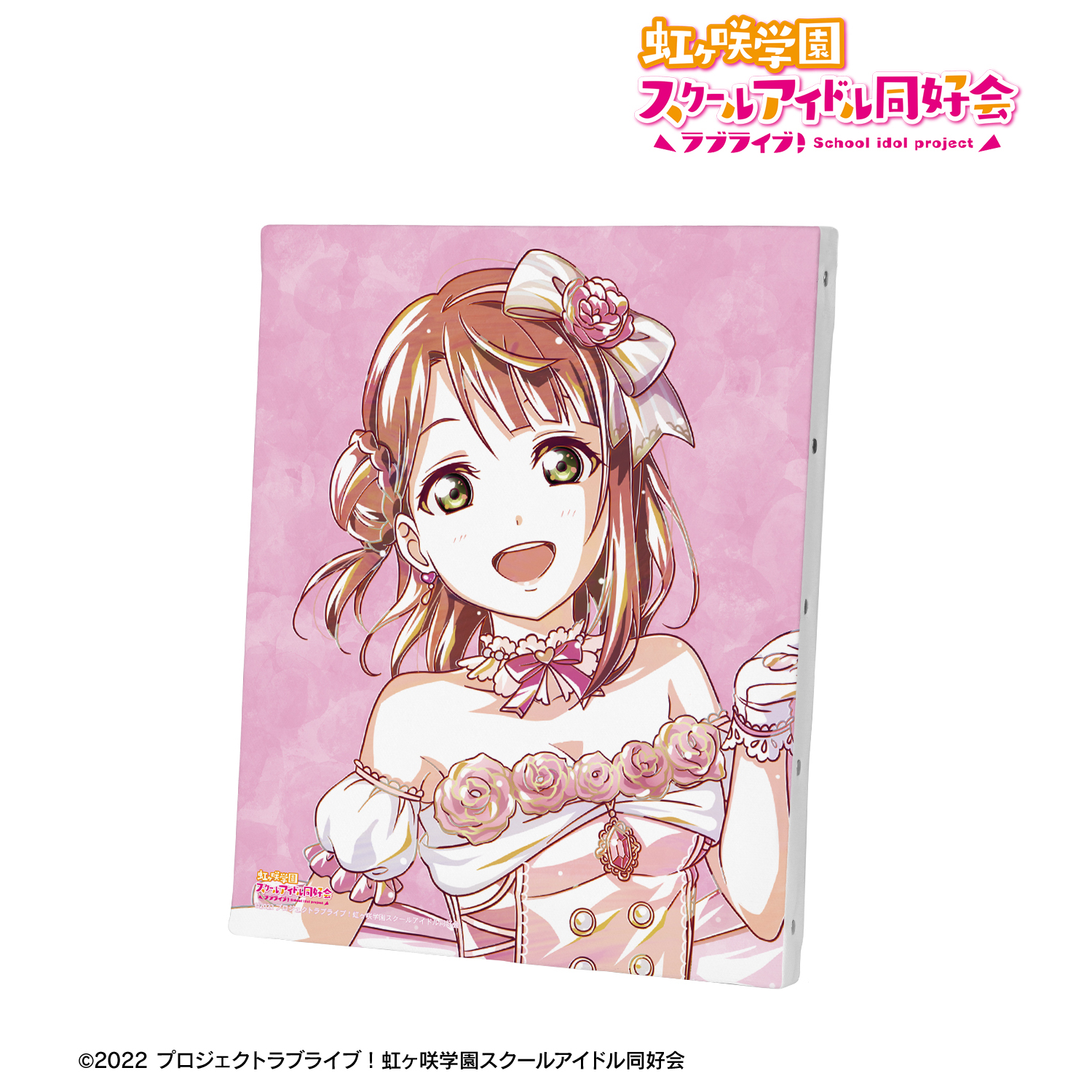 ラブライブ！虹ヶ咲学園スクールアイドル同好会_上原歩夢 Ani-Art 第2弾 キャンバスボード