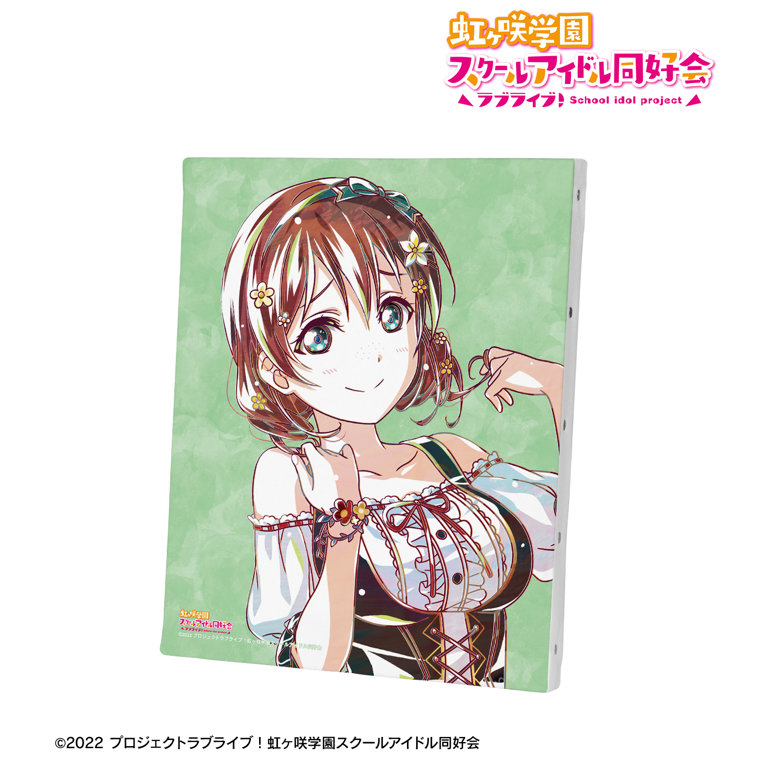 ラブライブ！虹ヶ咲学園スクールアイドル同好会_エマ・ヴェルデ Ani-Art 第2弾 キャンバスボード