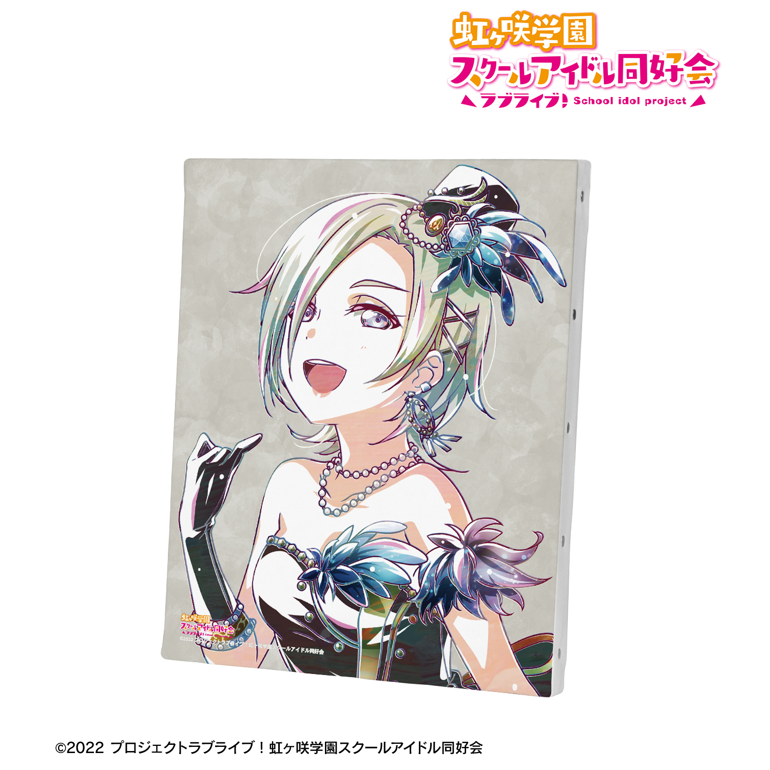 ラブライブ！虹ヶ咲学園スクールアイドル同好会_ミア・テイラー Ani-Art 第2弾 キャンバスボード