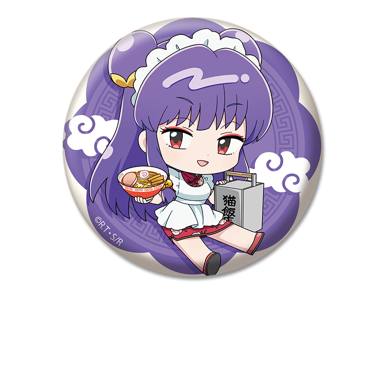 らんま1/2_ぺたん娘缶バッジ vol.2 シャンプー