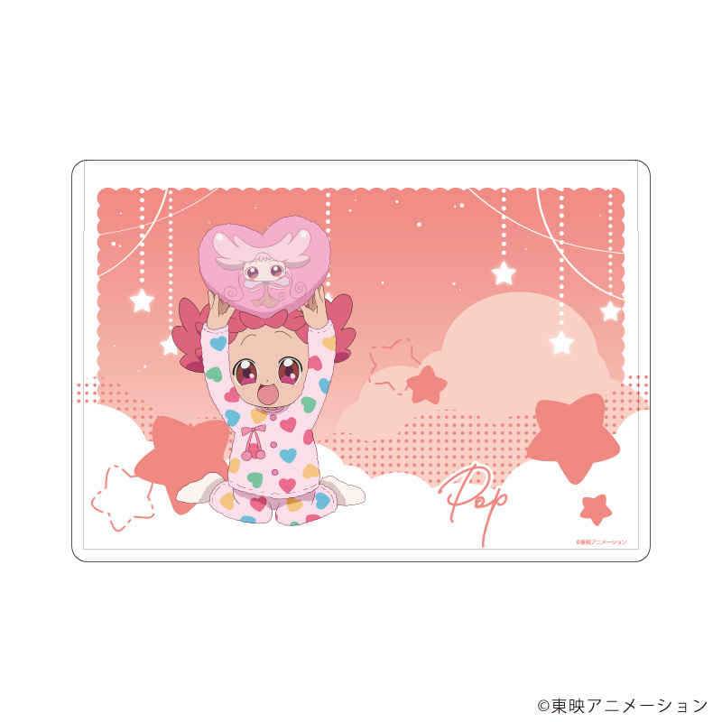 おジャ魔女どれみドッカ?ン！_キャラクリアケース23/春風ぽっぷ パジャマver.(描き下ろしイラスト)