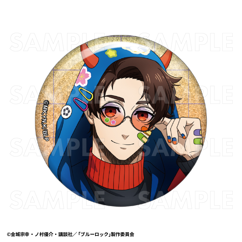 ブルーロック_でびデコパーカー トレーディンググリッター缶