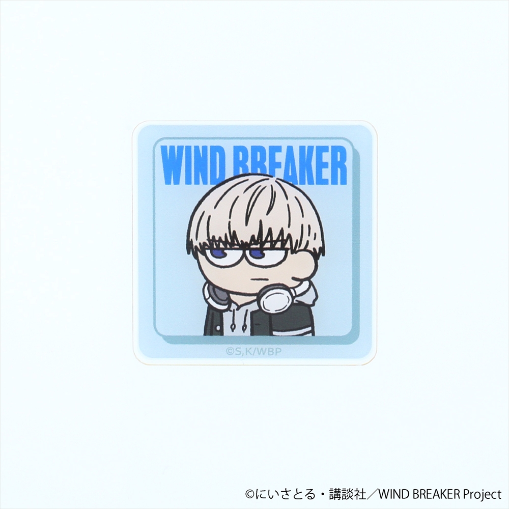 WIND BREAKER_ジロリ アクリルステッカー梶 蓮