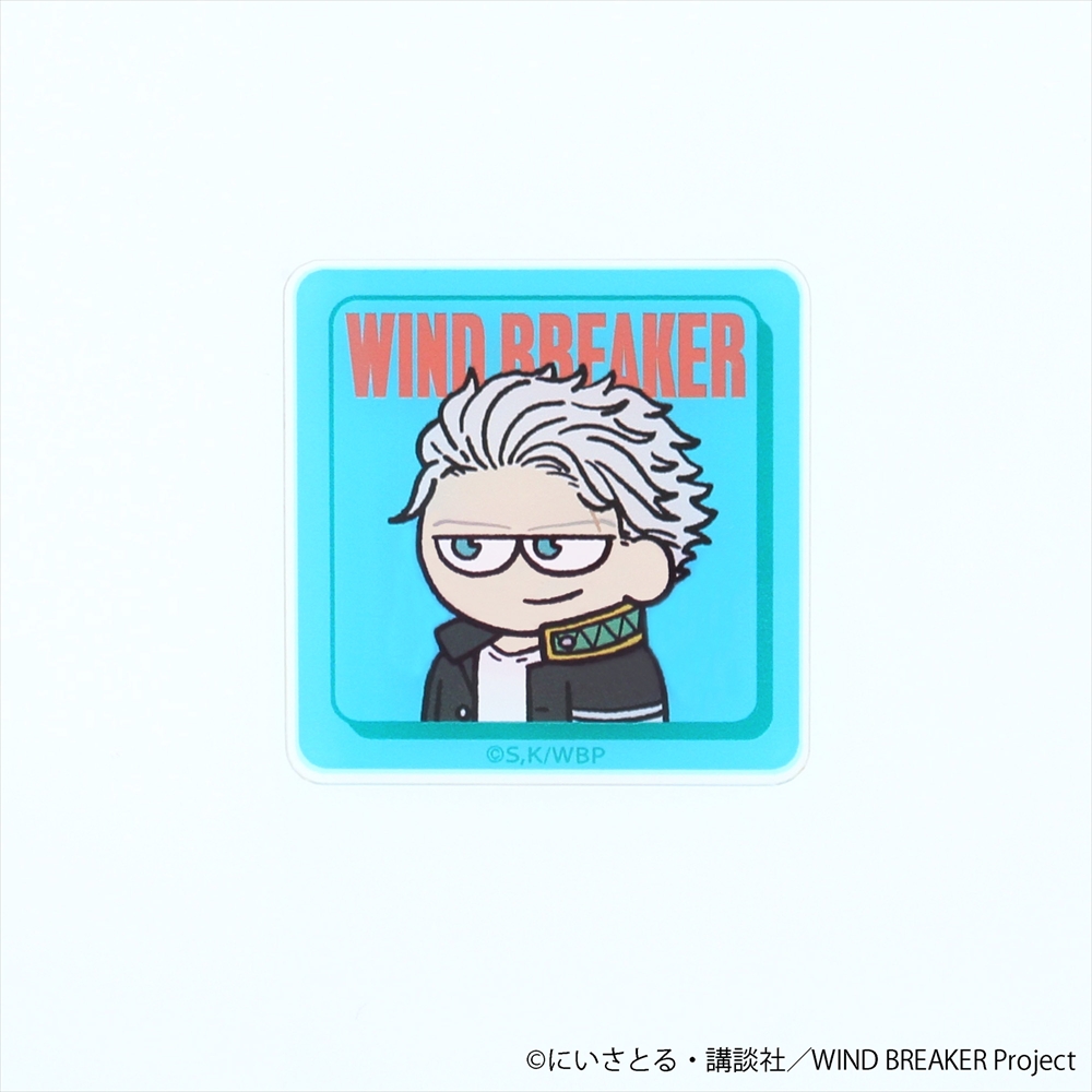 WIND BREAKER_ジロリ アクリルステッカー梅宮 一