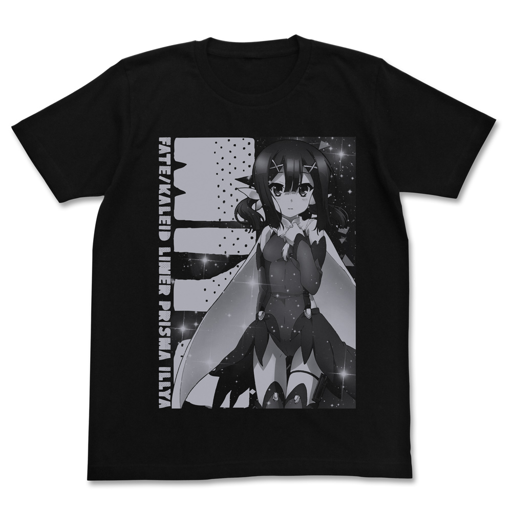 Fate/kaleid liner プリズマ☆イリヤ ツヴァイ ヘルツ!_L_美遊 Tシャツ/BLACK