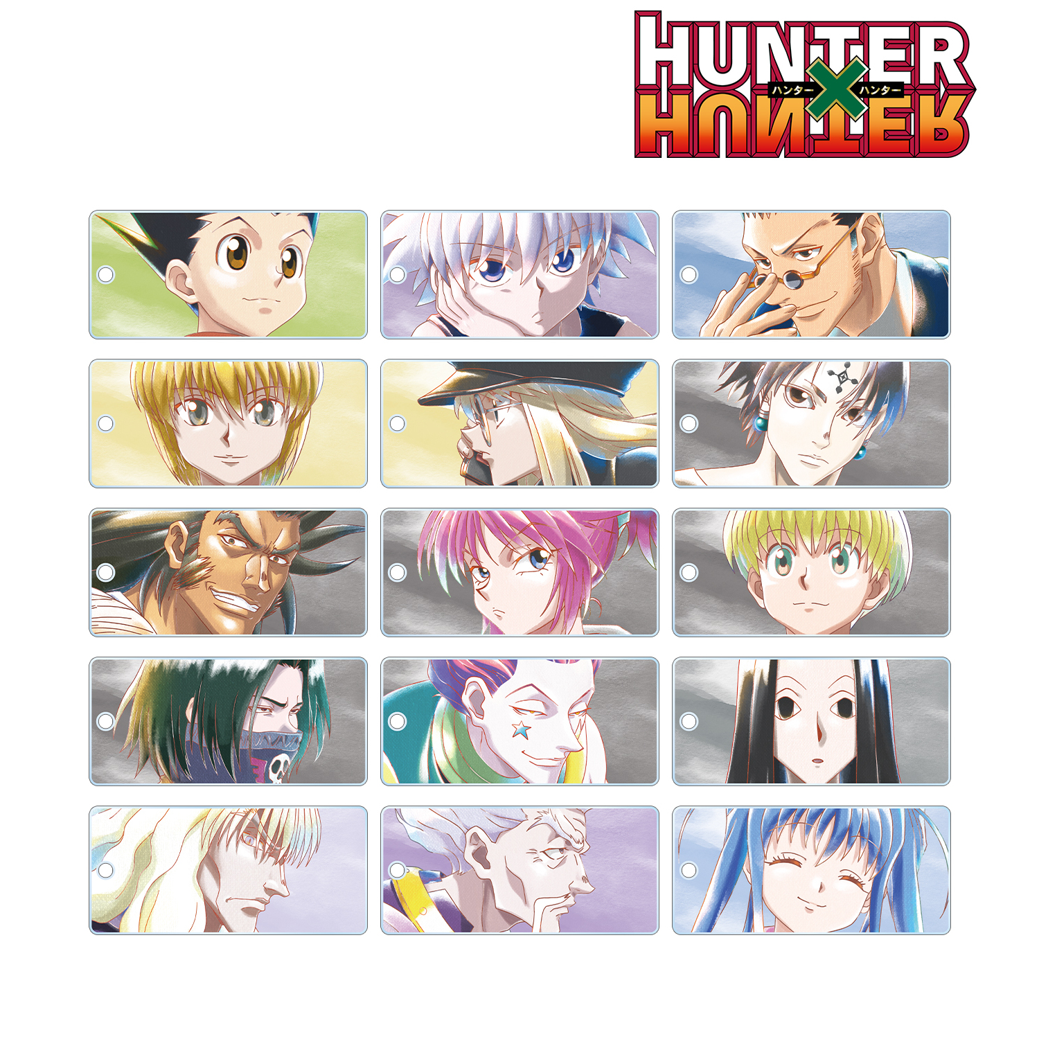 HUNTER×HUNTER_トレーディング Ani-Art aqua label 第2弾 アクリルキータグ(単位/コンプリートBOX)【BOX/15パック入り】