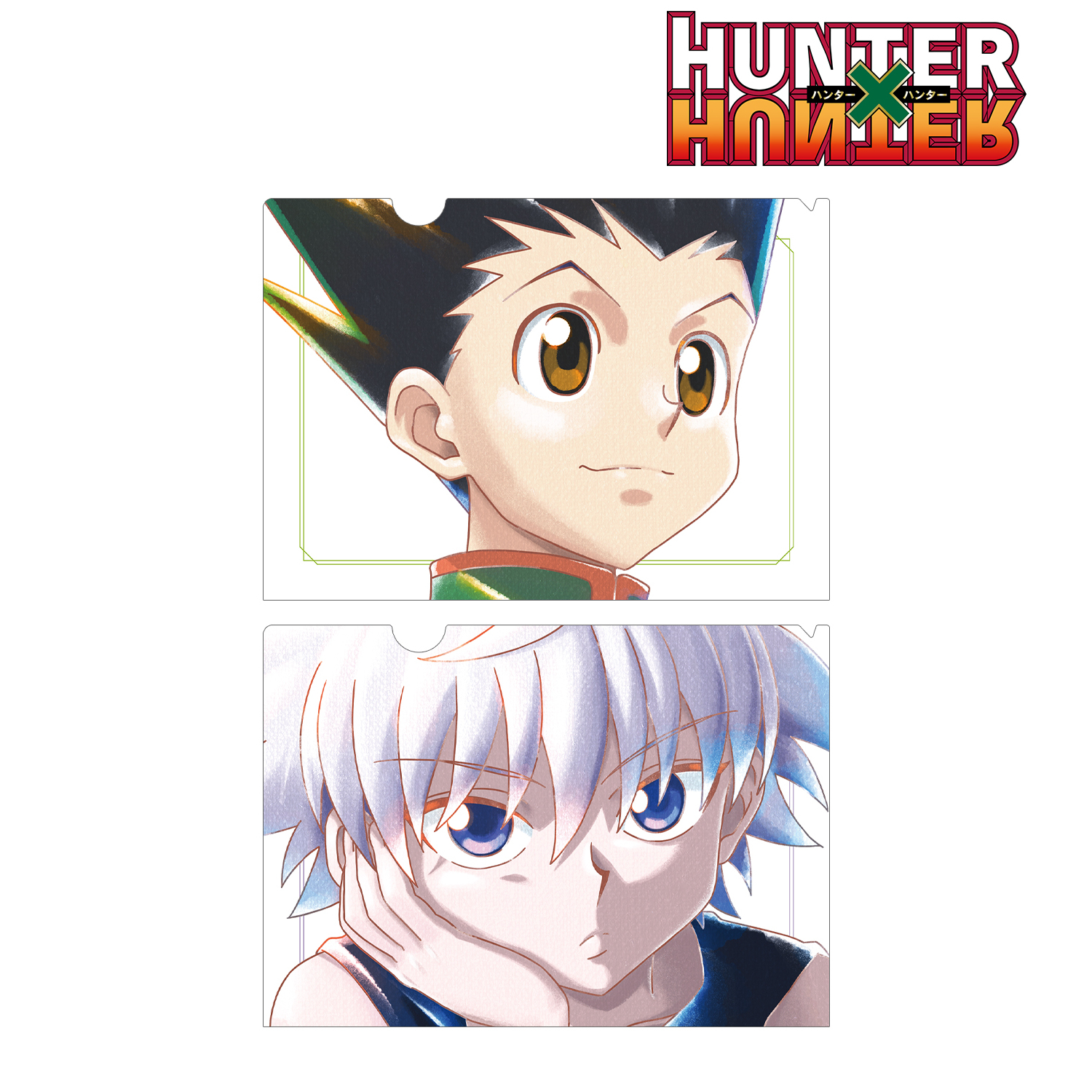 HUNTER×HUNTER_Ani-Art aqua label 第2弾 クリアファイル2枚セット ver.A
