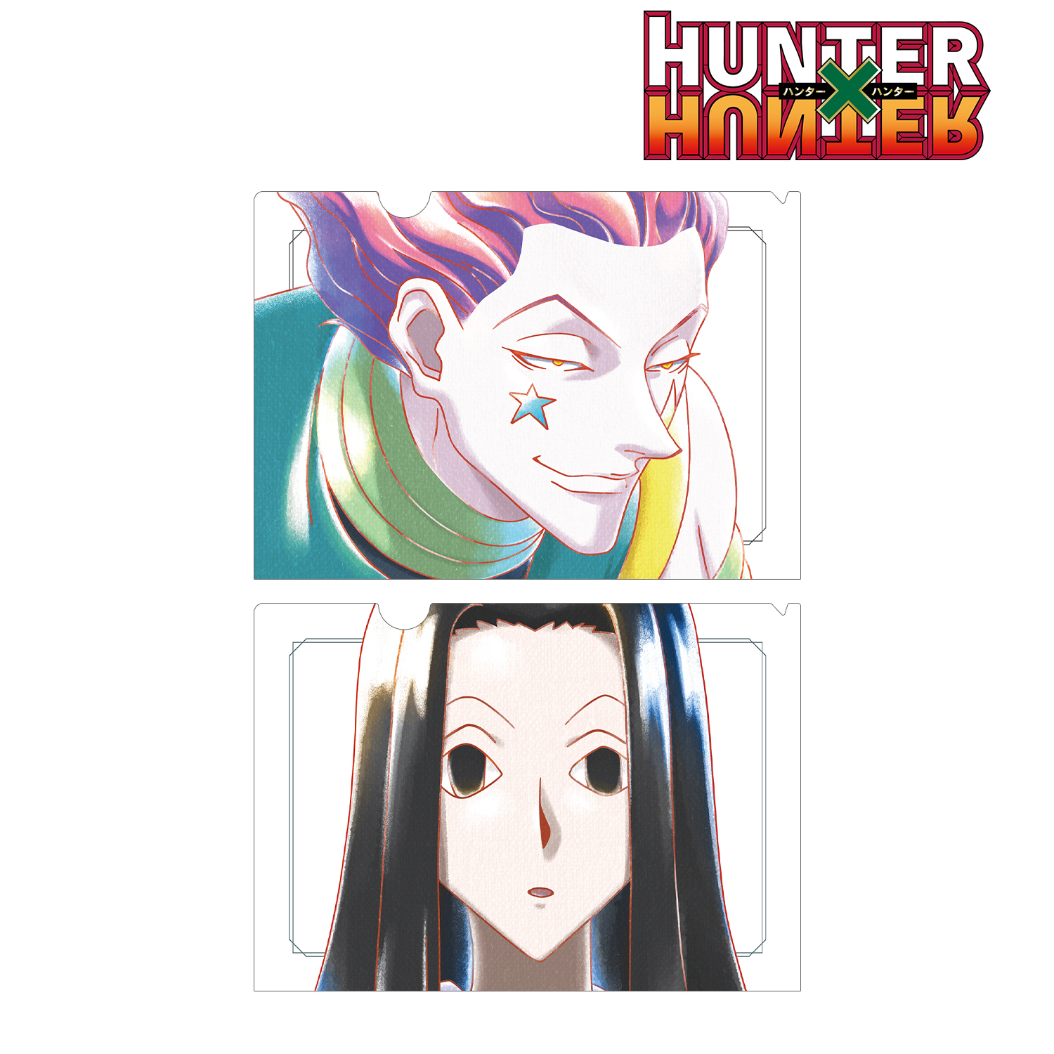 HUNTER×HUNTER_Ani-Art aqua label 第2弾 クリアファイル2枚セット ver.B