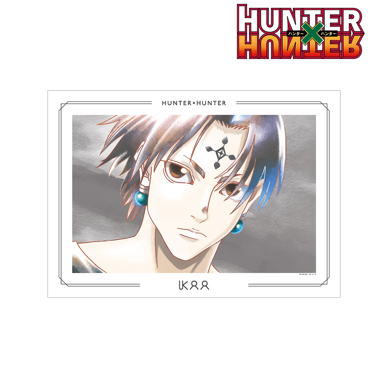 HUNTER×HUNTER_クロロ Ani-Art aqua label 第2弾 A3マット加工ポスター