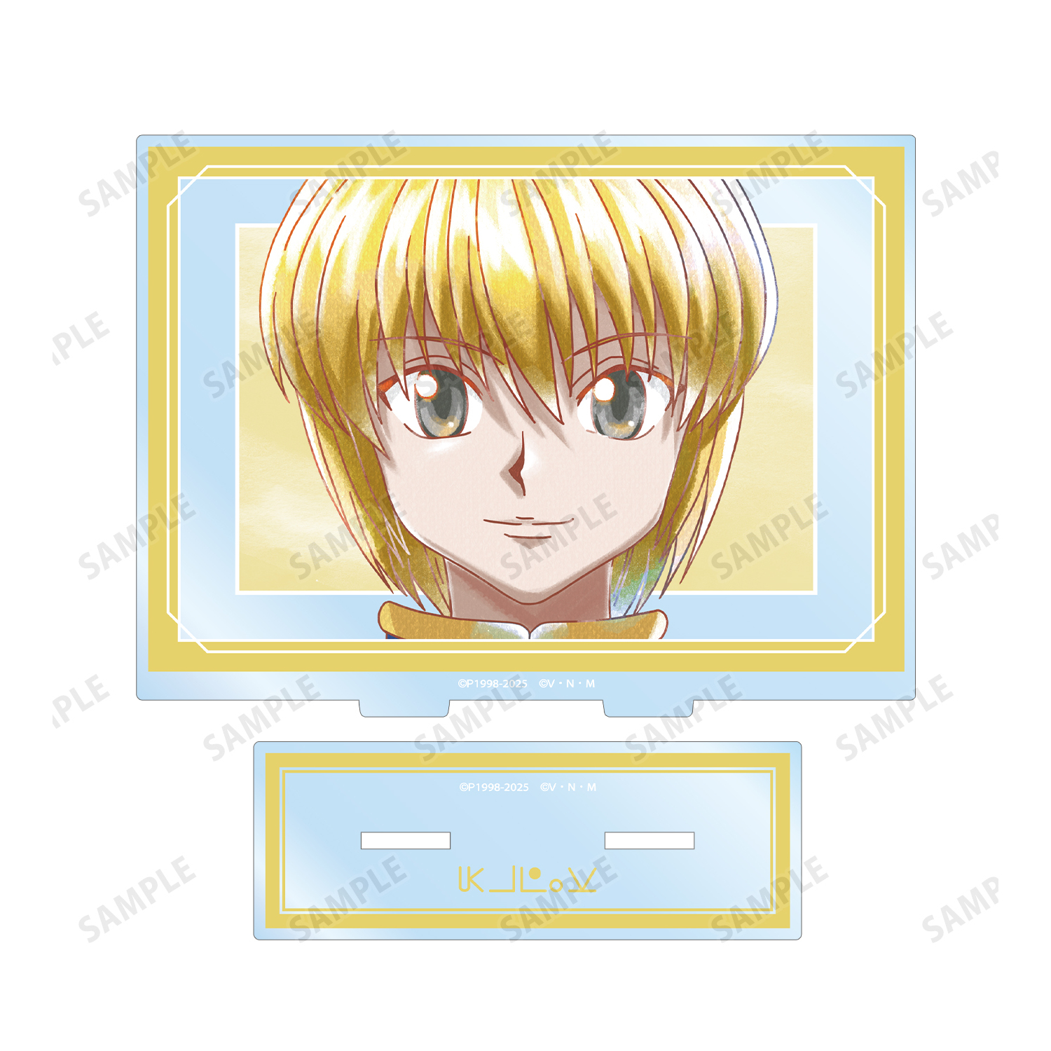 HUNTER×HUNTER Ani-Art クラピカ アクリルパネル セット HUNTER×HUNTER - クラピカ Ani-Art clear label 第3弾 A6