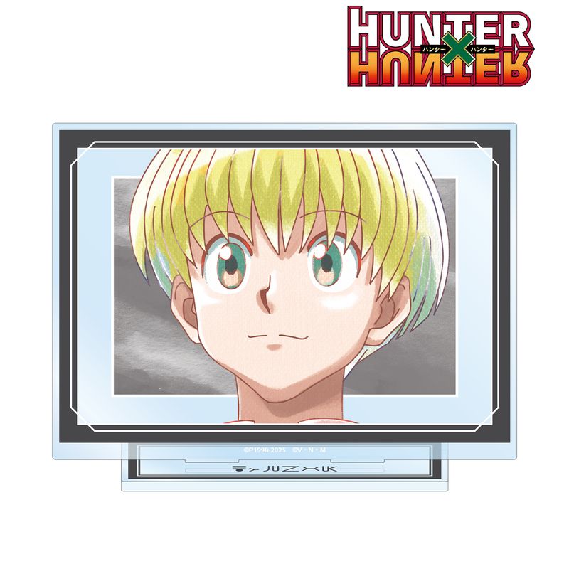 HUNTER × HUNTER 戦闘後 シャルナーク 缶バッジ アクリルスタンド HUNTER×HUNTER シャルナーク アクリルスタンド ちびキャラ 戦闘後