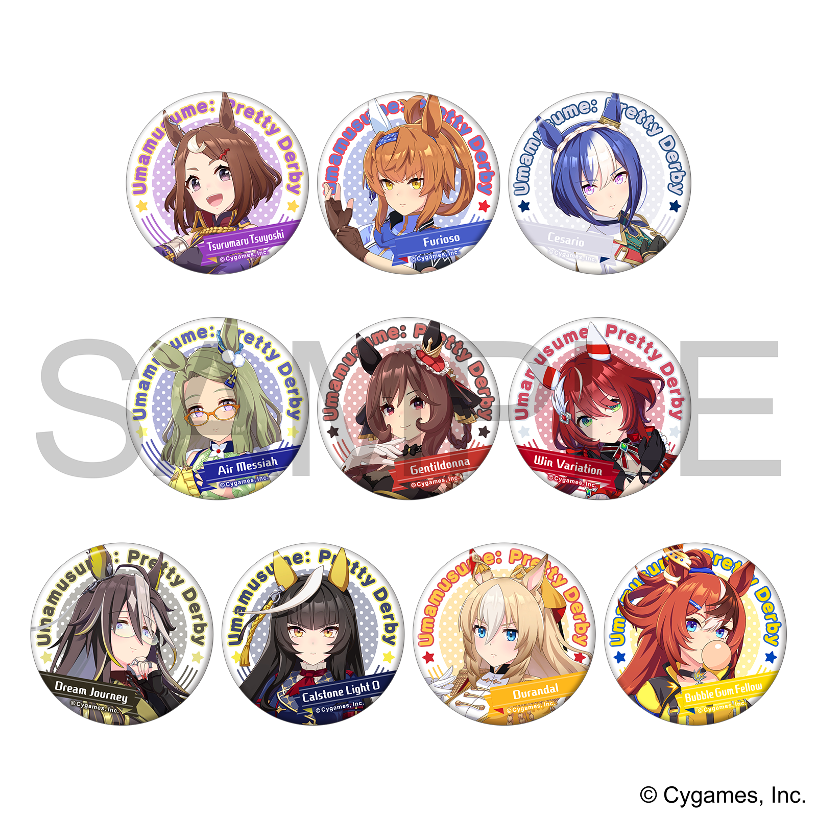 ウマ娘 プリティーダービー_キャラバッジコレクション／vol.11【BOX／10パック入り】